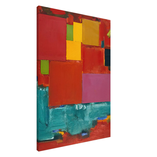 Hans Hofmann - Pompeii Canvas - 20x30 cm / 8x12 inches-canvas