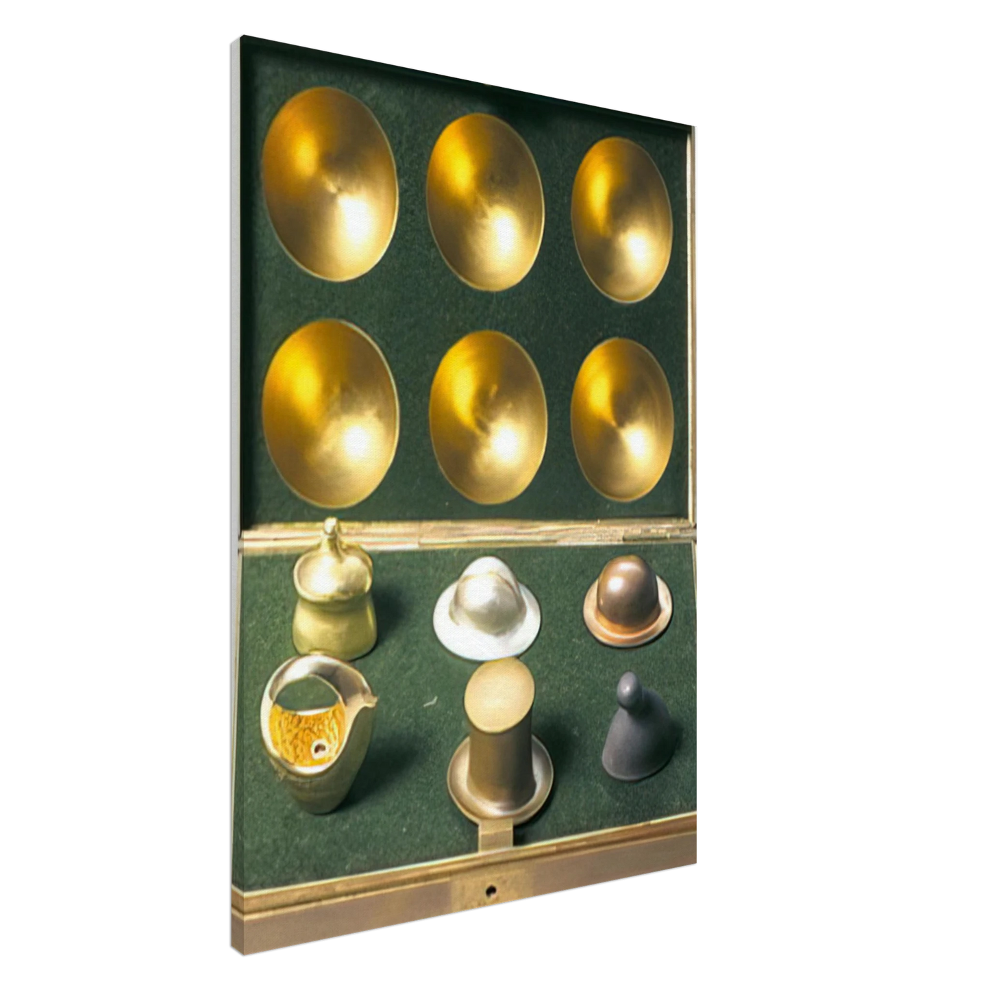 Dieter Roth - Hat Ring - 1971 Canvas - 20x30 cm / 8x12 inches-canvas