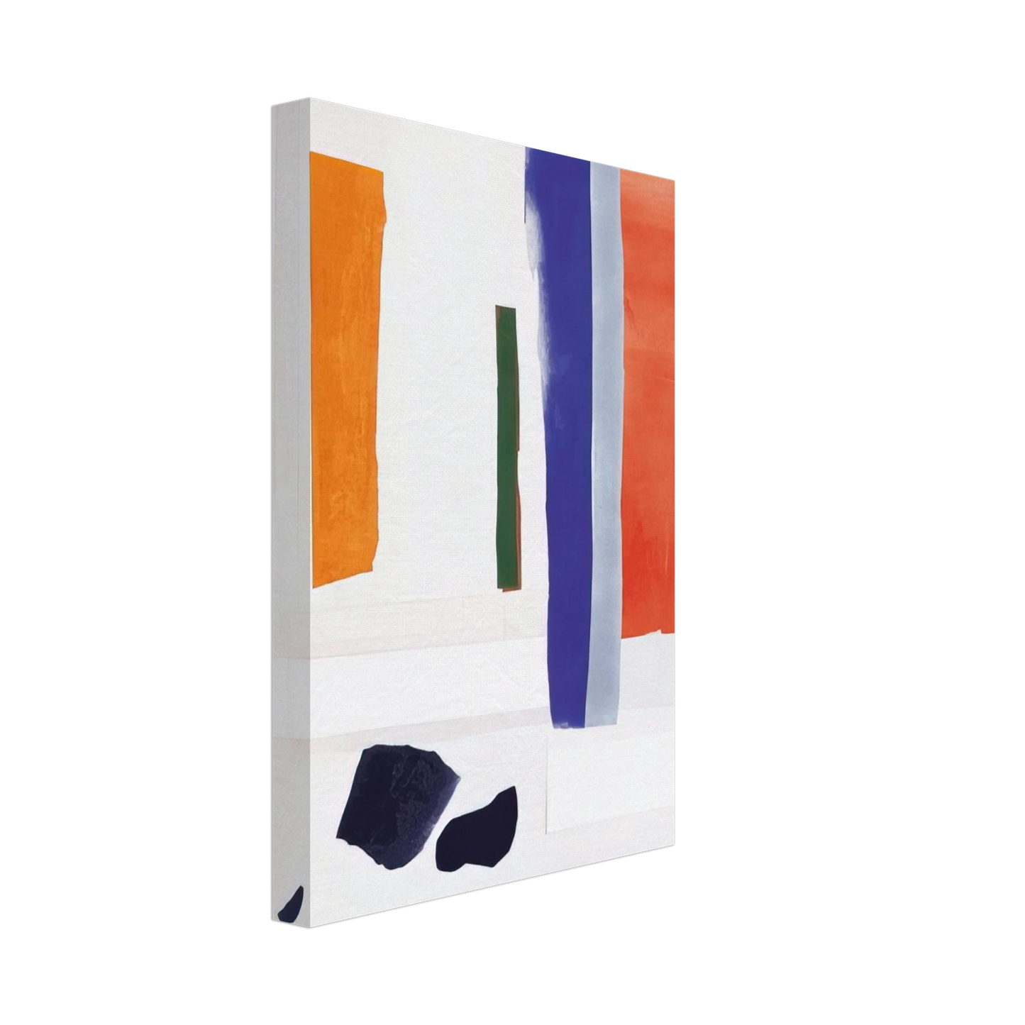 Esteban Vicente - UNTITLED 1978 Canvas - 40x60 cm / 16x24 inches-canvas