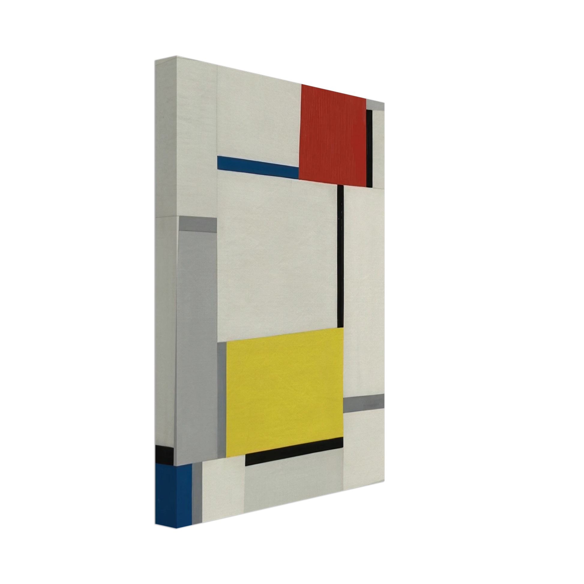 Fritz Glarner - Relational Painting #65 - 1953 Canvas - 40x60 cm / 16x24 inches-canvas