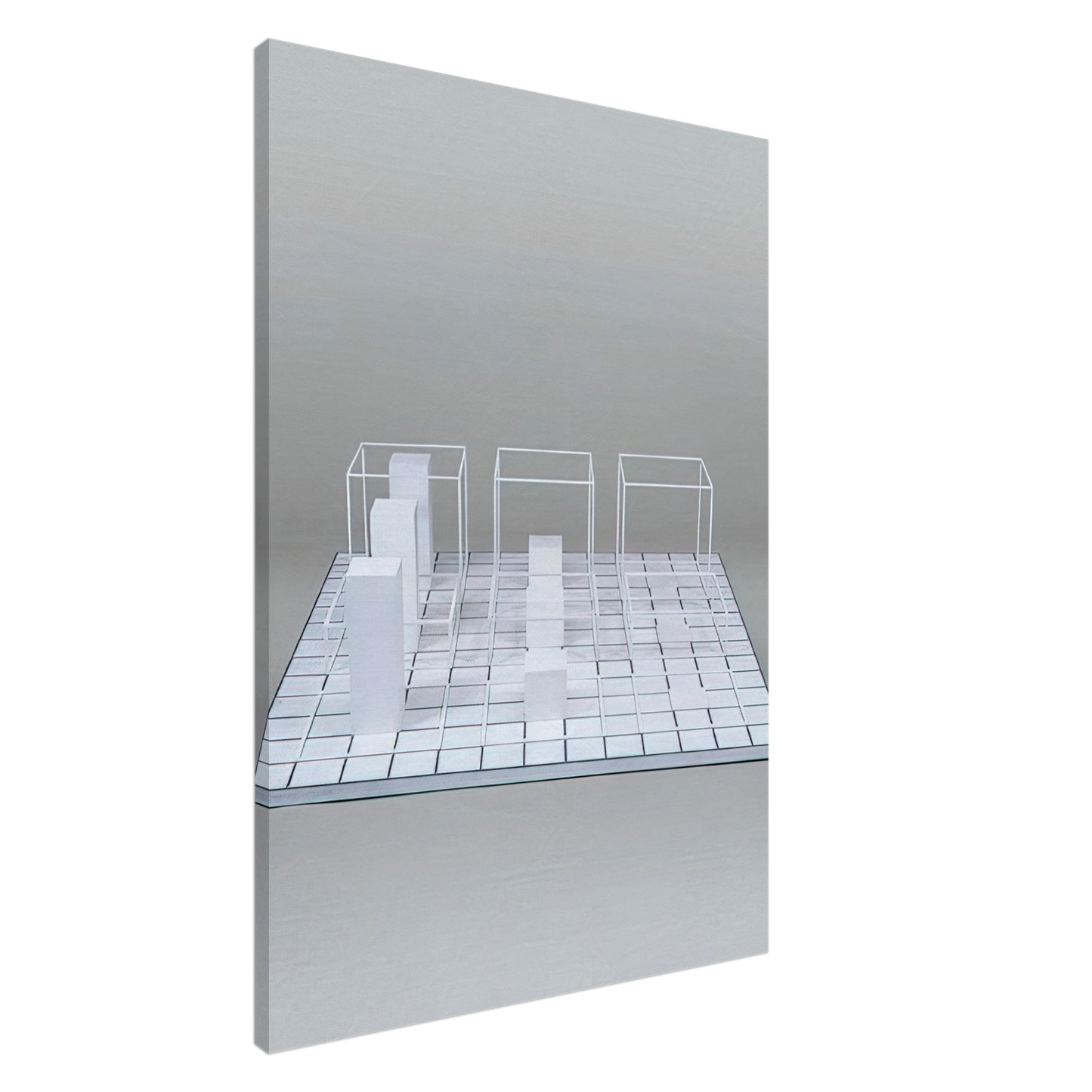 Sol LeWitt - Serial Project Set B Canvas - 20x30 cm / 8x12 inches-canvas