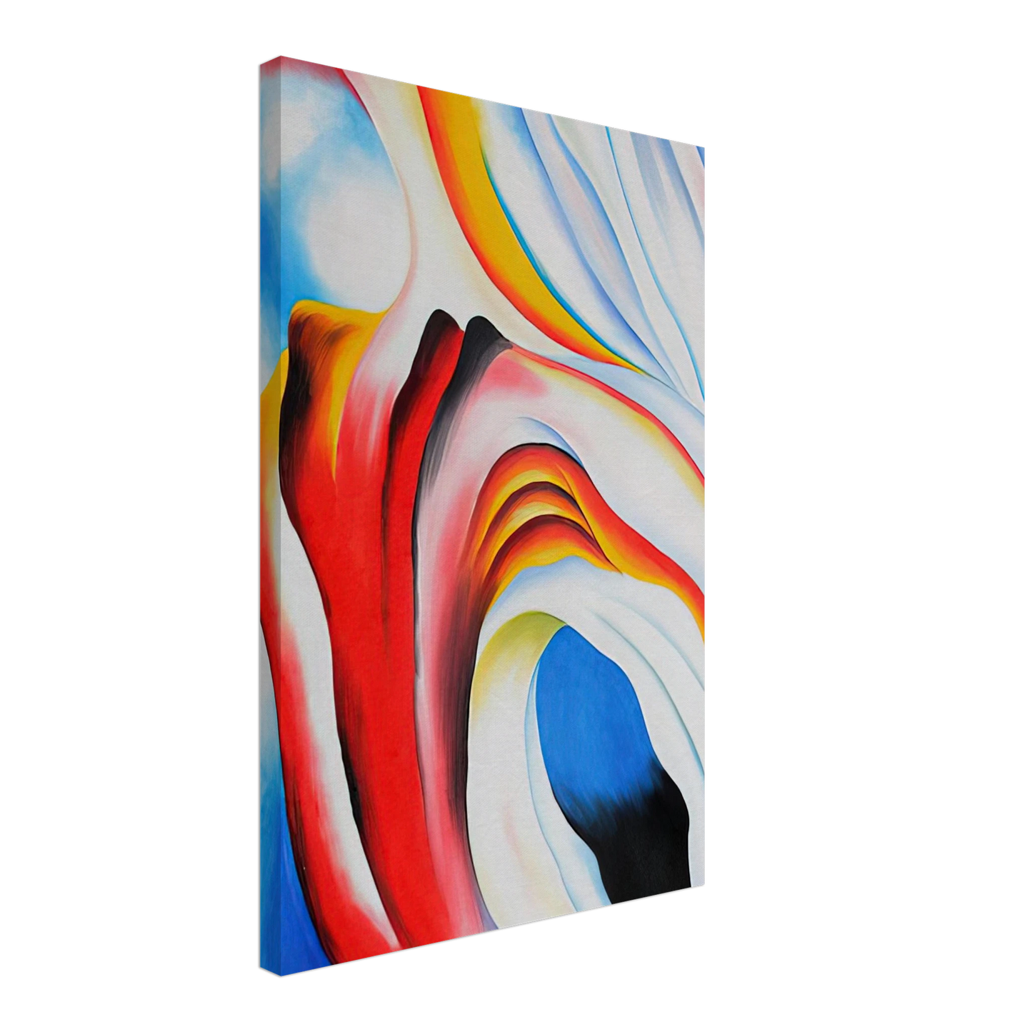 Georgia O'Keeffe - Music Pink and Blue Canvas - 70x100 cm / 28x40 inches-canvas