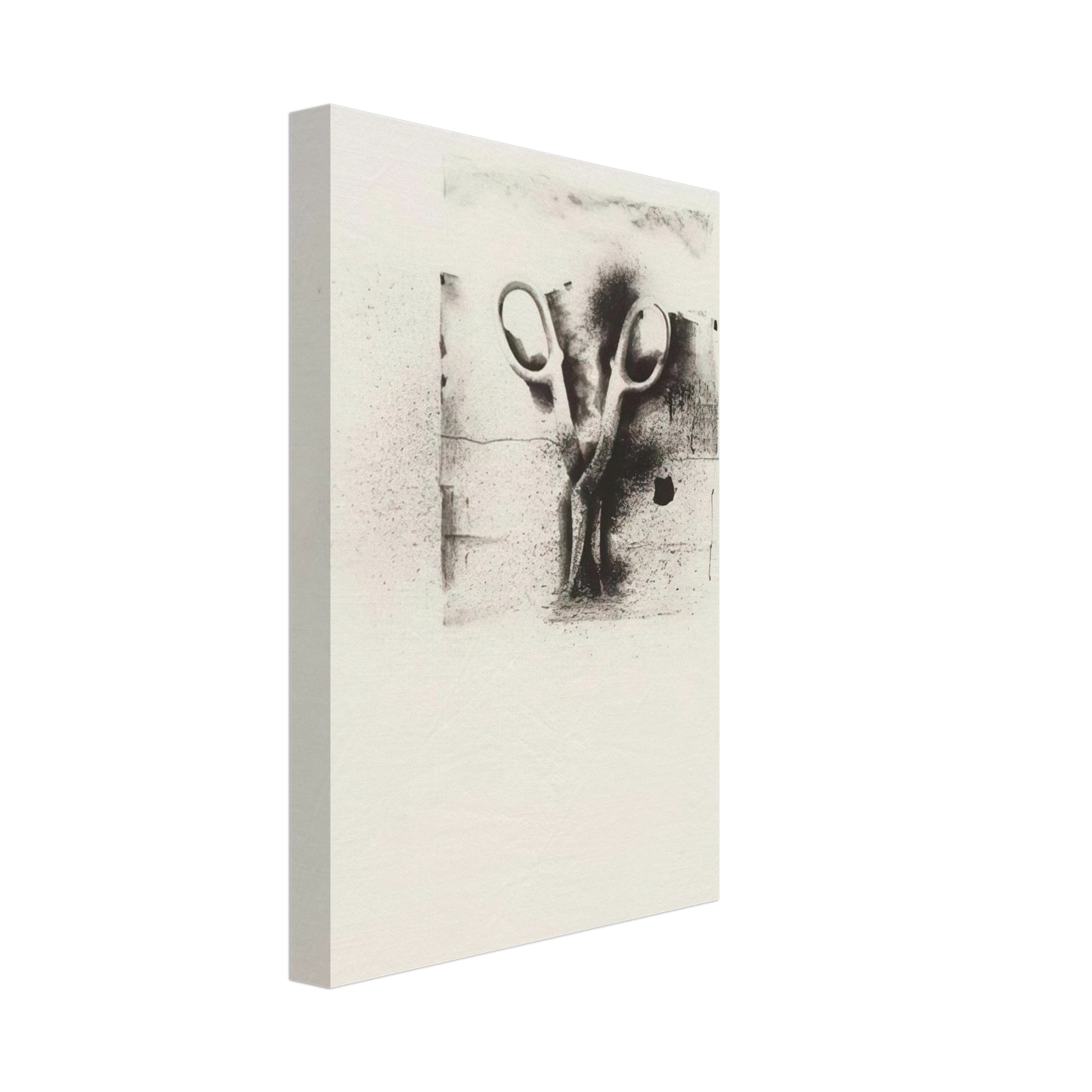 Jim Dine - UNTITLED FROM TEN WINTER TOOLS 1973 2 Canvas - 40x60 cm / 16x24 inches-canvas