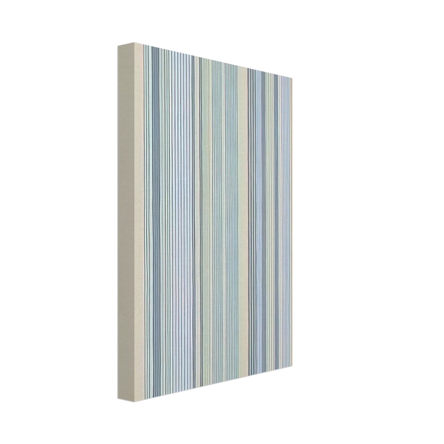 Gene Davis - Blue Bird - 1978 Canvas - 40x60 cm / 16x24 inches-canvas