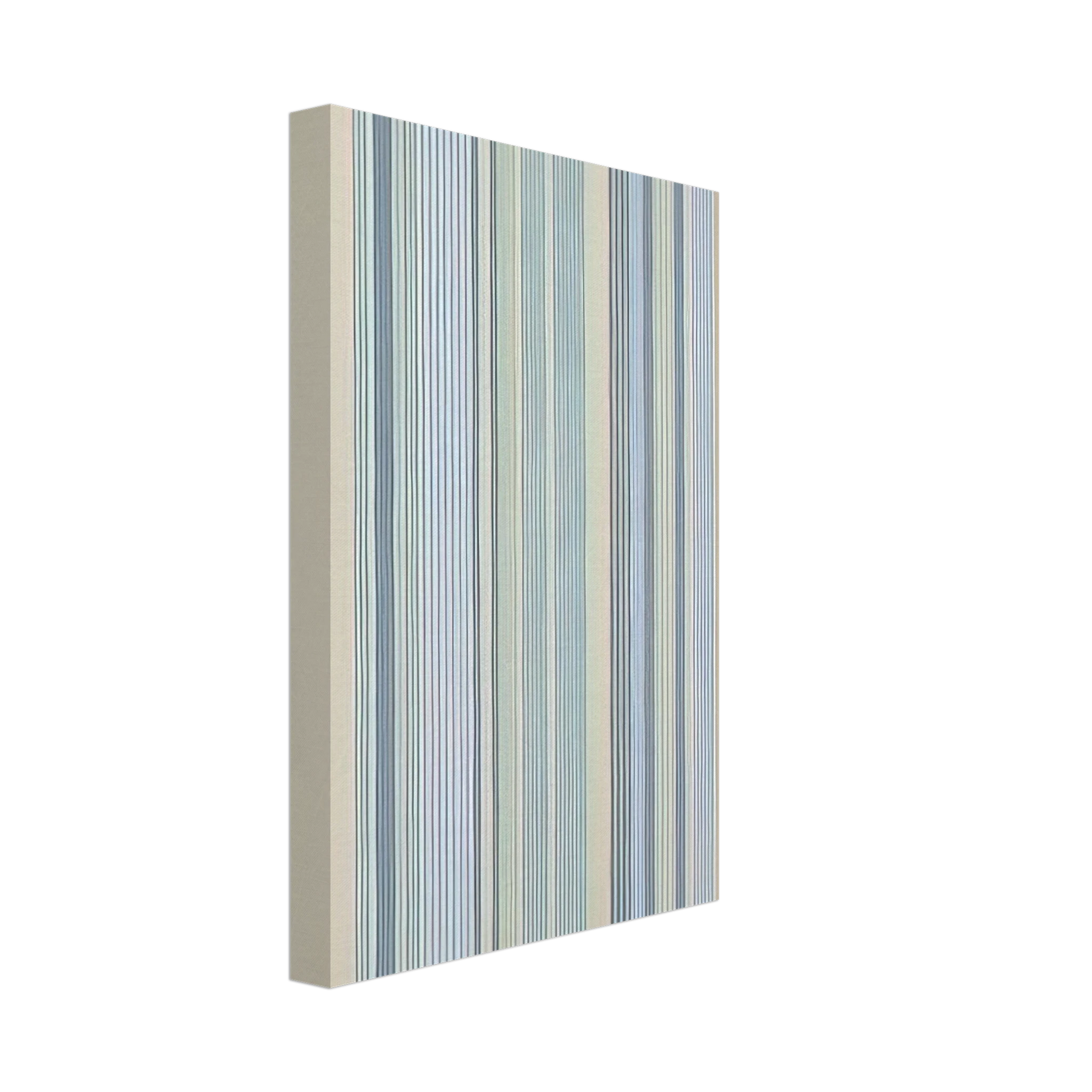 Gene Davis - Blue Bird - 1978 Canvas - 40x60 cm / 16x24 inches-canvas