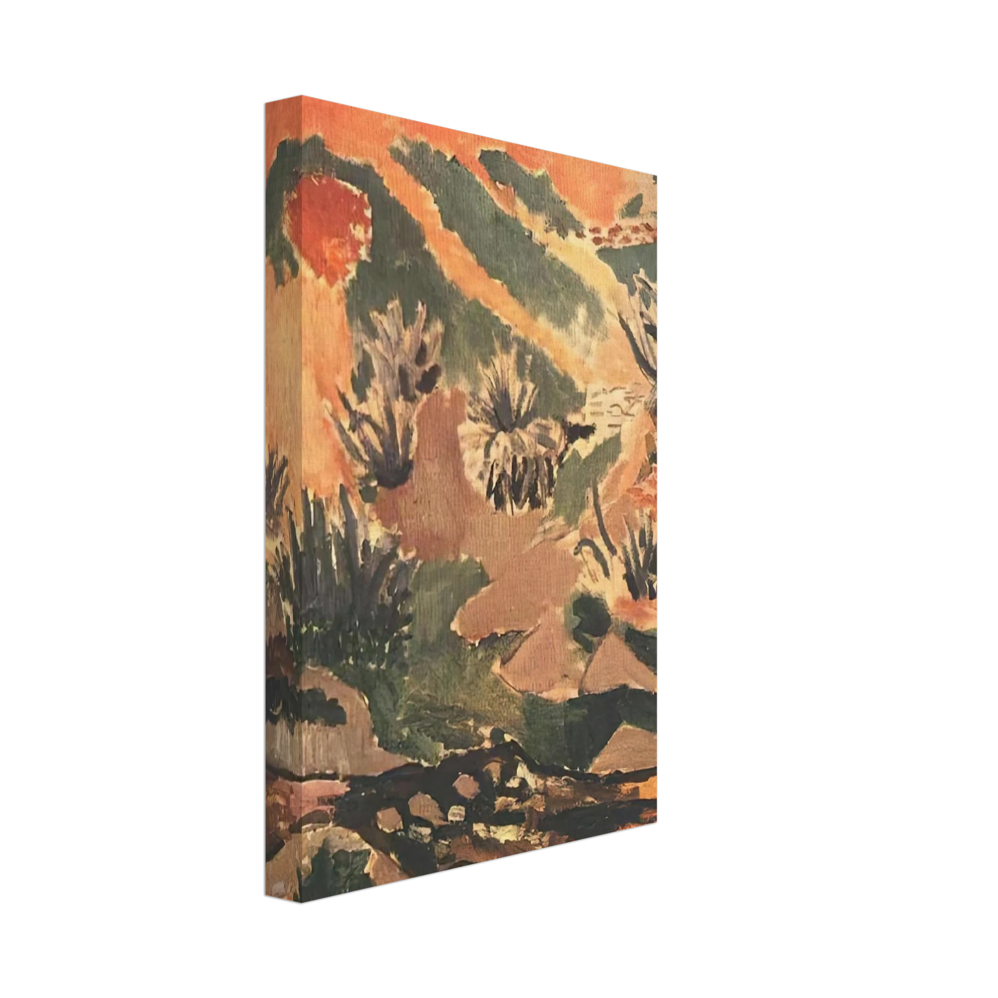 Henri Matisse - LANDSCAPE WITH BROOK BROOK WITH ALOES 1907 Canvas - 70x100 cm / 28x40 inches-canvas