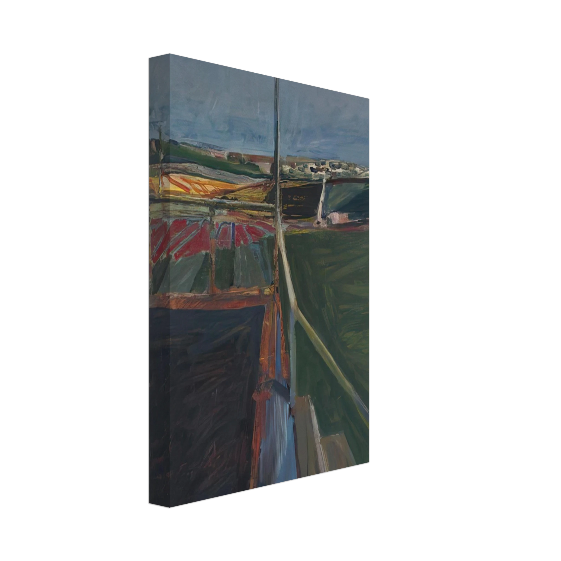 Richard Diebenkorn - View from the Porch Canvas - 70x100 cm / 28x40 inches-canvas