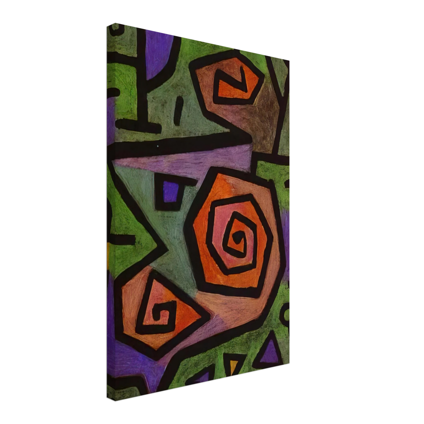 Paul Klee - HEROIC ROSES 1938 Canvas - 70x100 cm / 28x40 inches-canvas