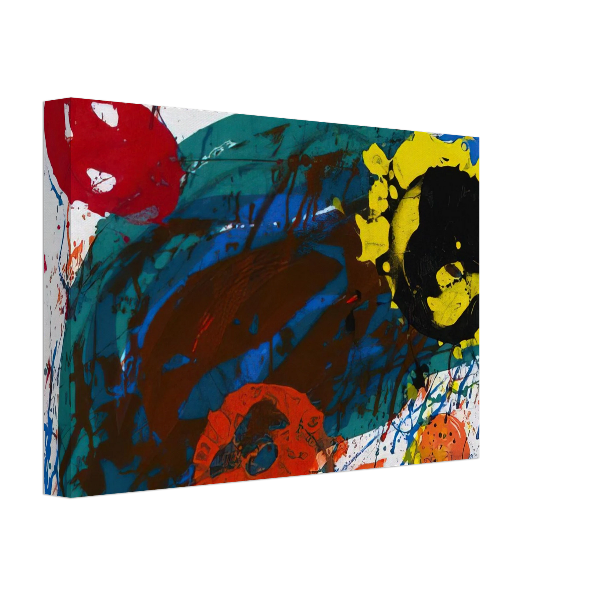 Sam Francis - For Thirteen  SFS-335  Canvas - 70x100 cm / 28x40 inches-canvas