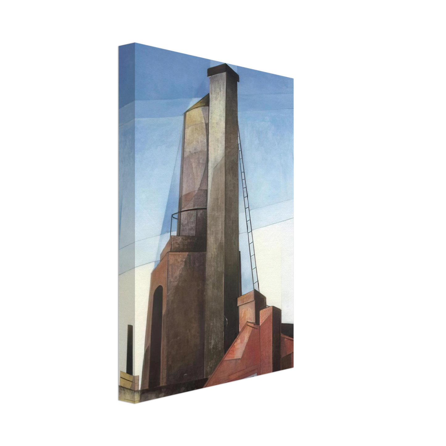 Charles Demuth - Aucassin and Nicolette - 1921 Canvas - 70x100 cm / 28x40 inches-canvas