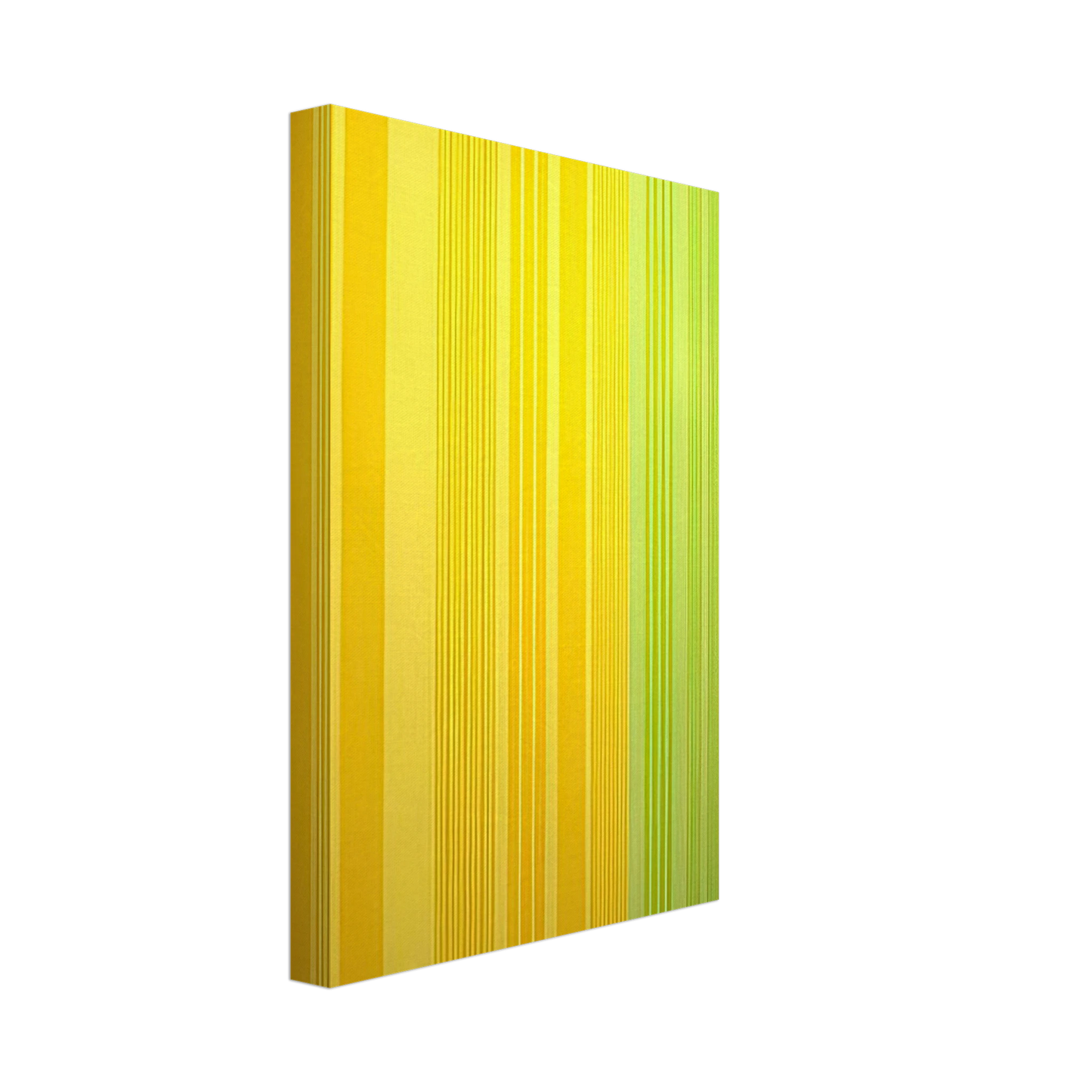 Gene Davis - Lime-Lemon - 1970 Canvas - 40x60 cm / 16x24 inches-canvas