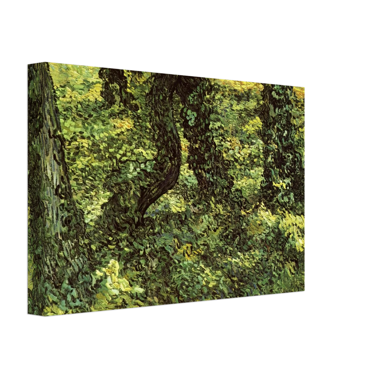 Vincent van Gogh - Trunks of Trees with Ivy Canvas - 40x60 cm / 16x24 inches-canvas