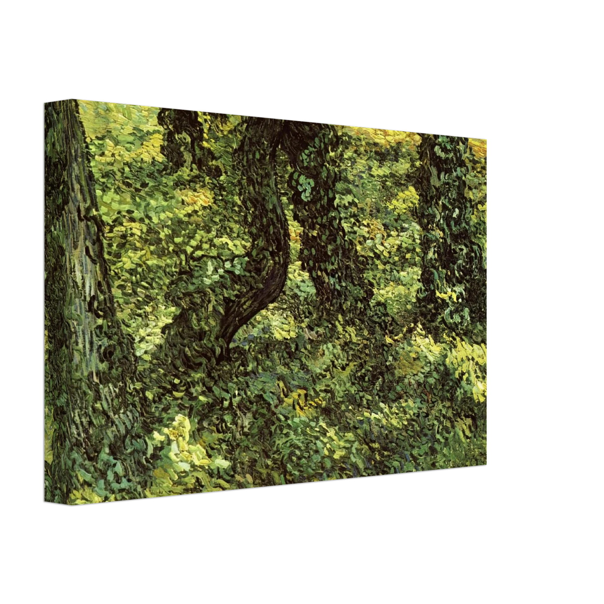 Vincent van Gogh - Trunks of Trees with Ivy Canvas - 40x60 cm / 16x24 inches-canvas