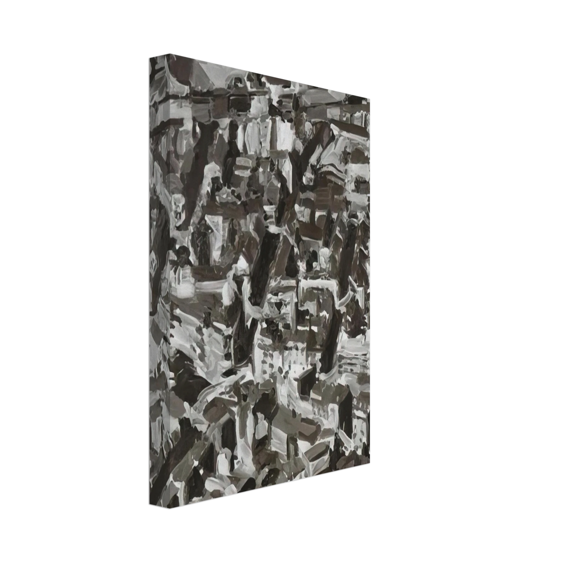 Gerhard Richter - TOWNSCAPE D 1968 Canvas - 40x60 cm / 16x24 inches-canvas