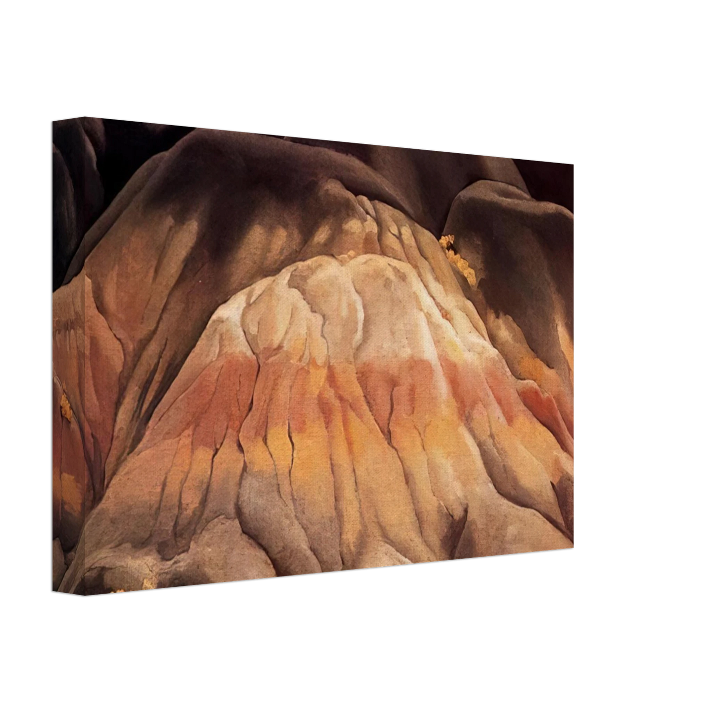 Georgia O'Keeffe - Grey Hills Canvas - 40x60 cm / 16x24 inches-canvas