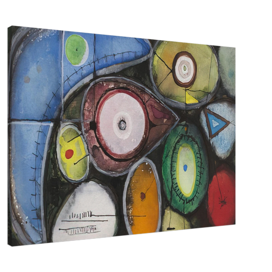 Richard Pousette-Dart - Untitled Canvas - 20x30 cm / 8x12 inches-canvas