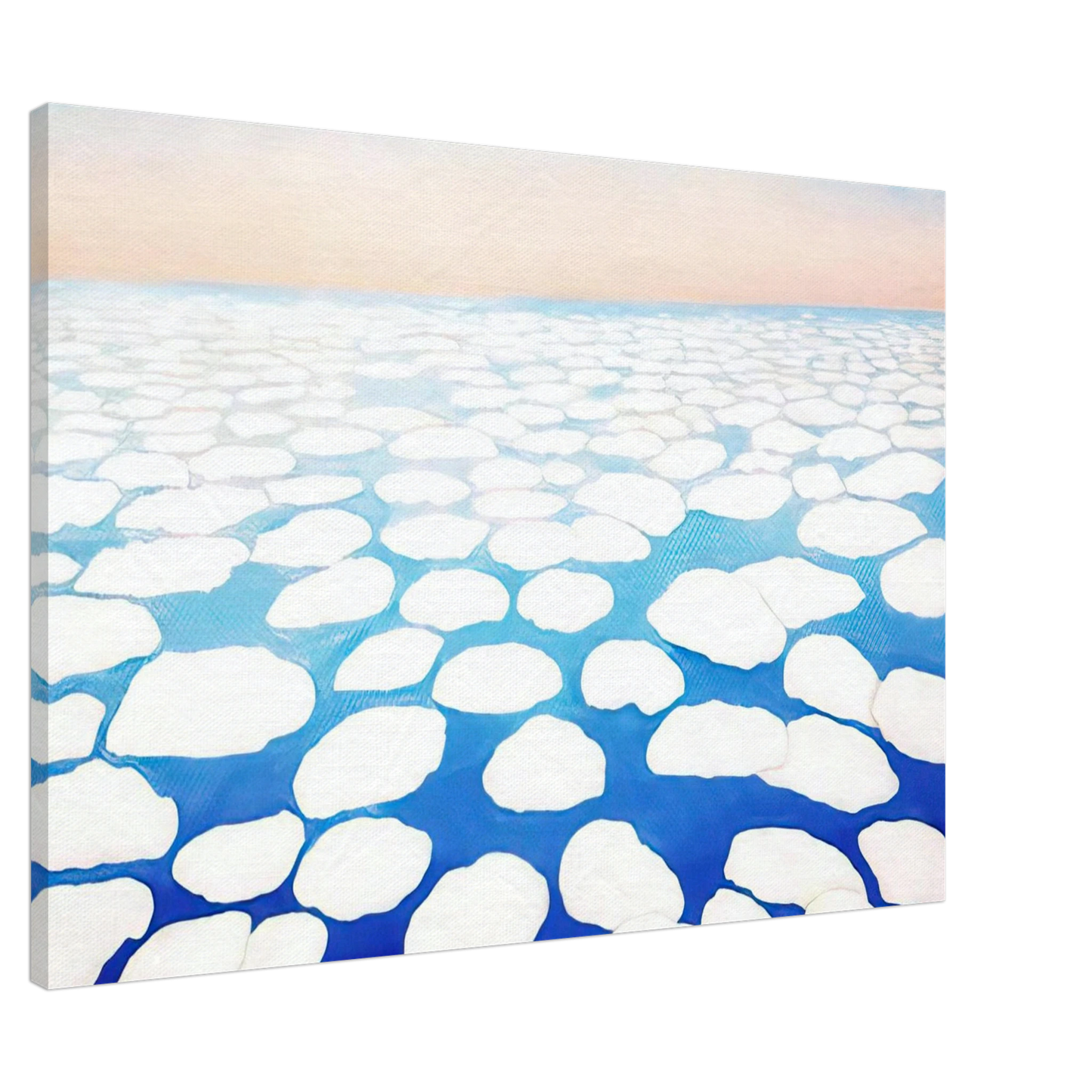 Georgia O'Keeffe - Sky Above the Clouds II Canvas - 20x30 cm / 8x12 inches-canvas