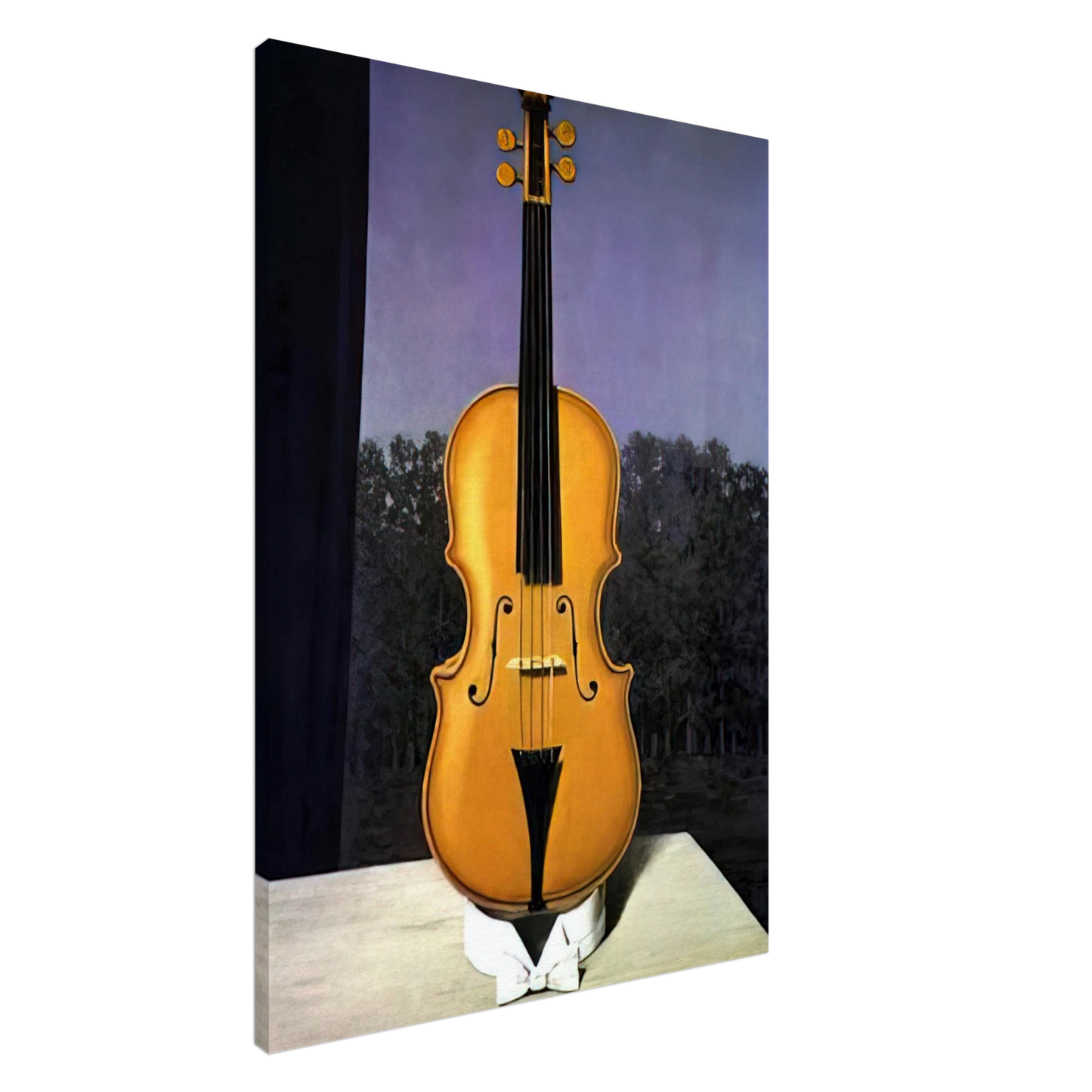Rene Magritte - A LITTLE OF THE BANDIT S SOUL Canvas - 20x30 cm / 8x12 inches-canvas
