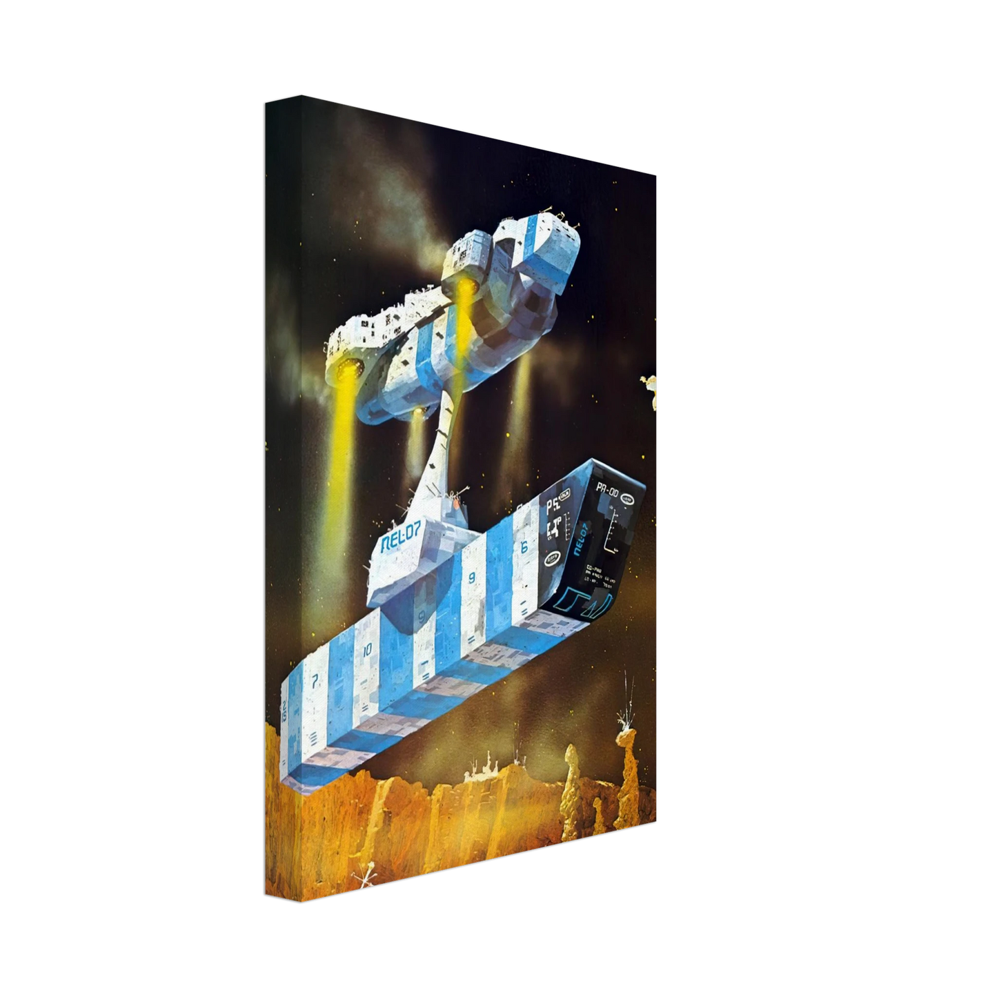 Chris Foss - Chris Foss Canvas - 40x60 cm / 16x24 inches-canvas