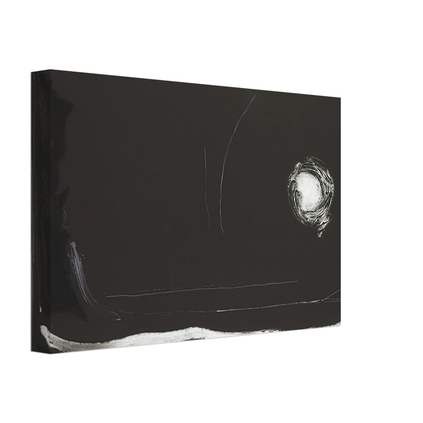 Helen Frankenthaler - Yellow Jack - 1985 Canvas - 70x100 cm / 28x40 inches-canvas