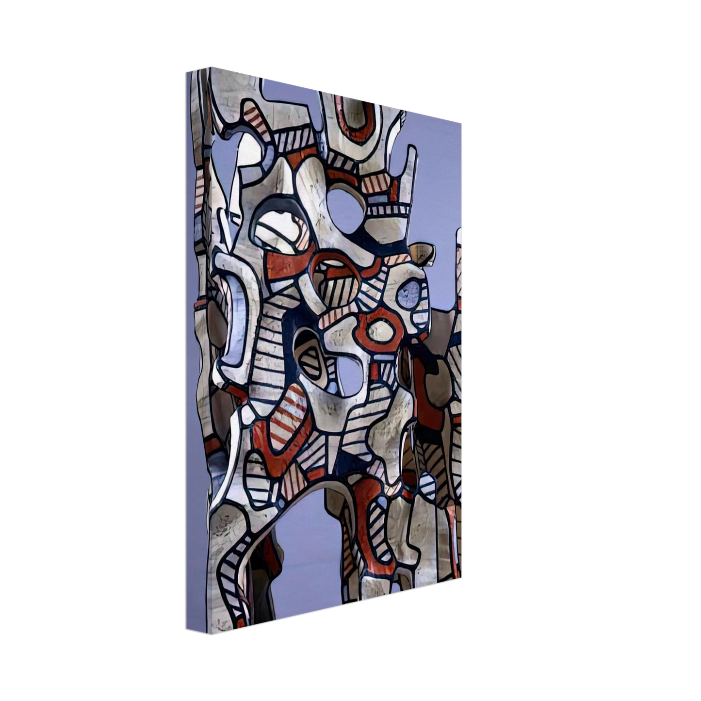 Jean Dubuffet - THE COSMORAMA IV Canvas - 70x100 cm / 28x40 inches-canvas