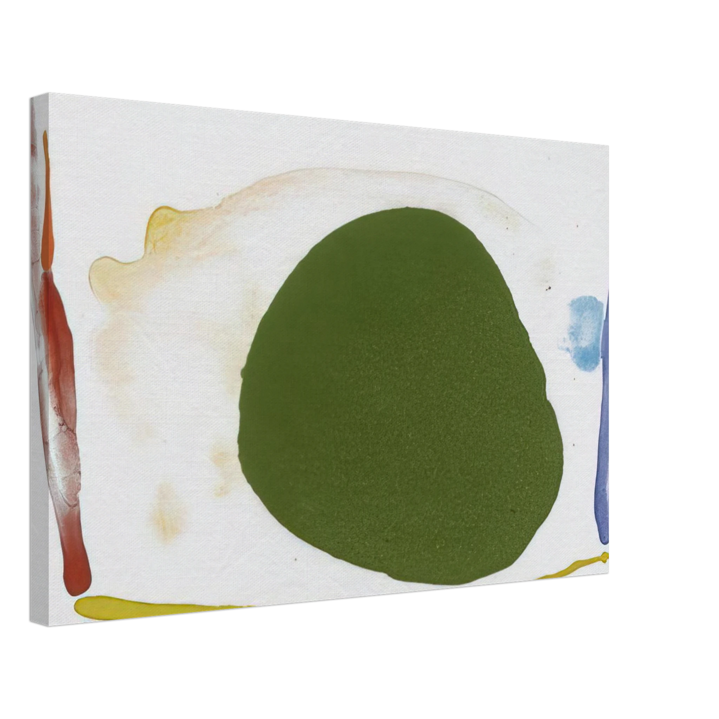 Helen Frankenthaler - Thanksgiving Day - 1973 Canvas - 40x60 cm / 16x24 inches-canvas