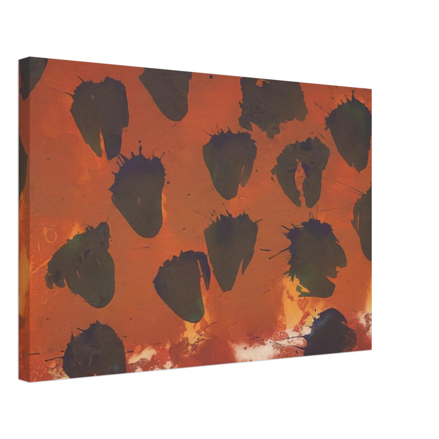 Howard Hodgkin - Venice, Afternoon - 1995 Canvas - 40x60 cm / 16x24 inches-canvas