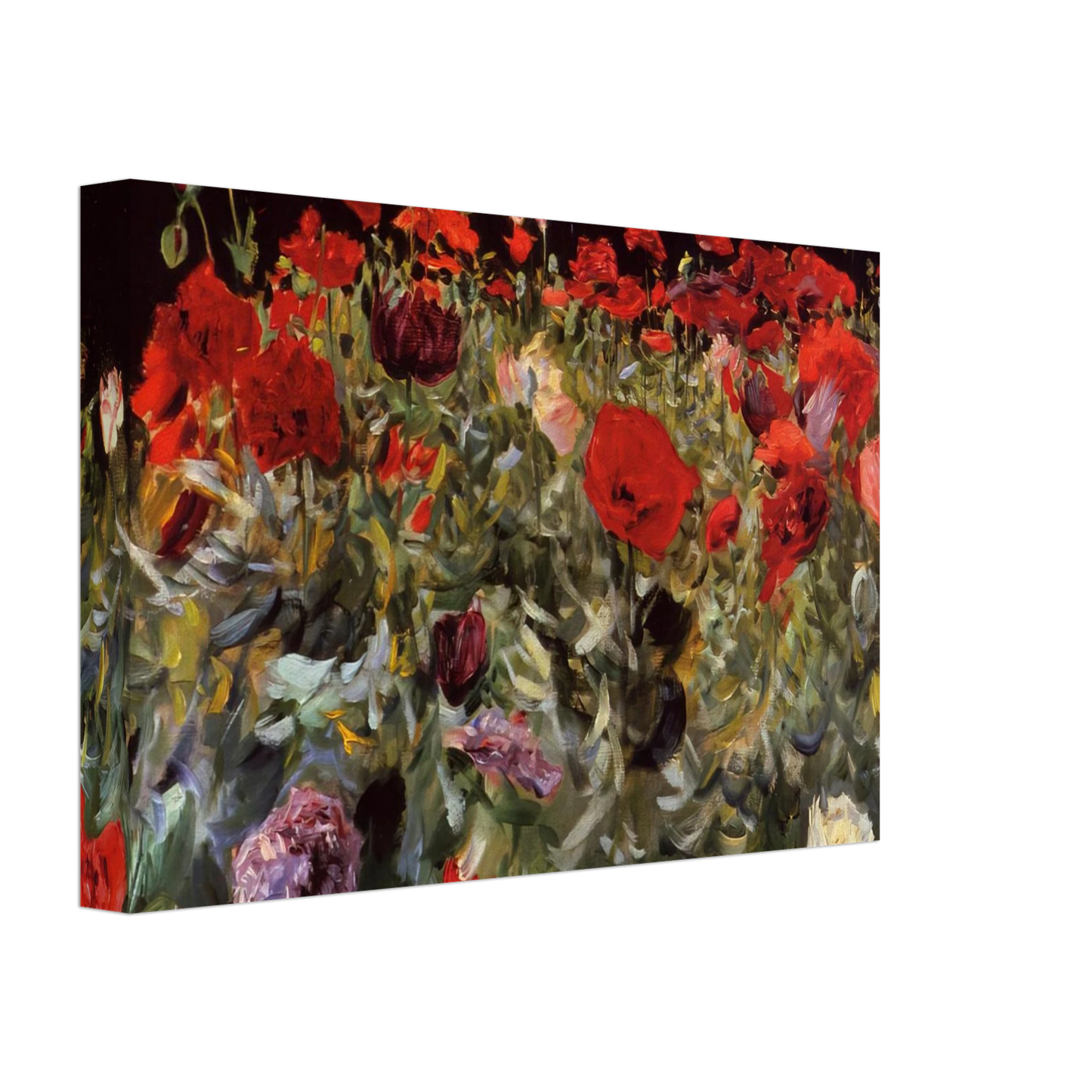 John Singer Sargent - Poppies Canvas - 40x60 cm / 16x24 inches-canvas