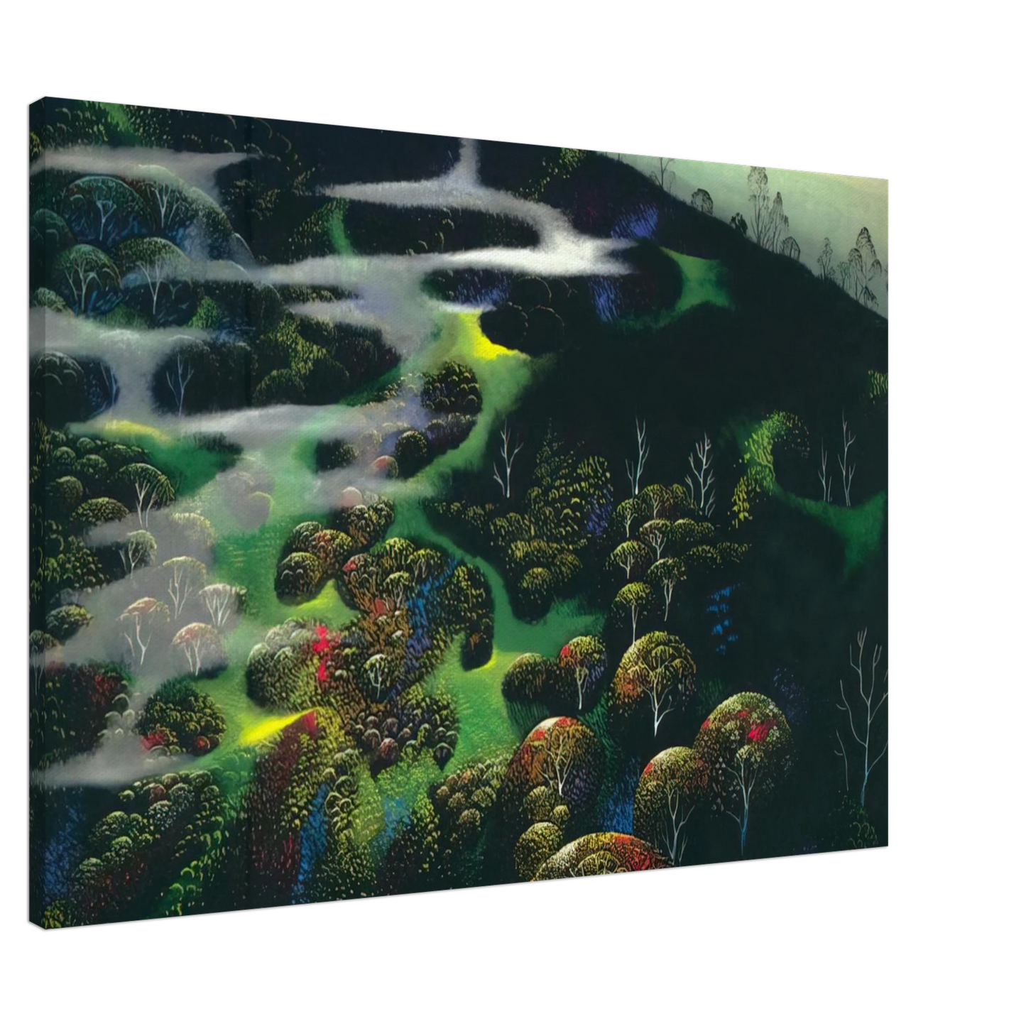 Eyvind Earle - Spot of Magic Canvas - 20x30 cm / 8x12 inches-canvas