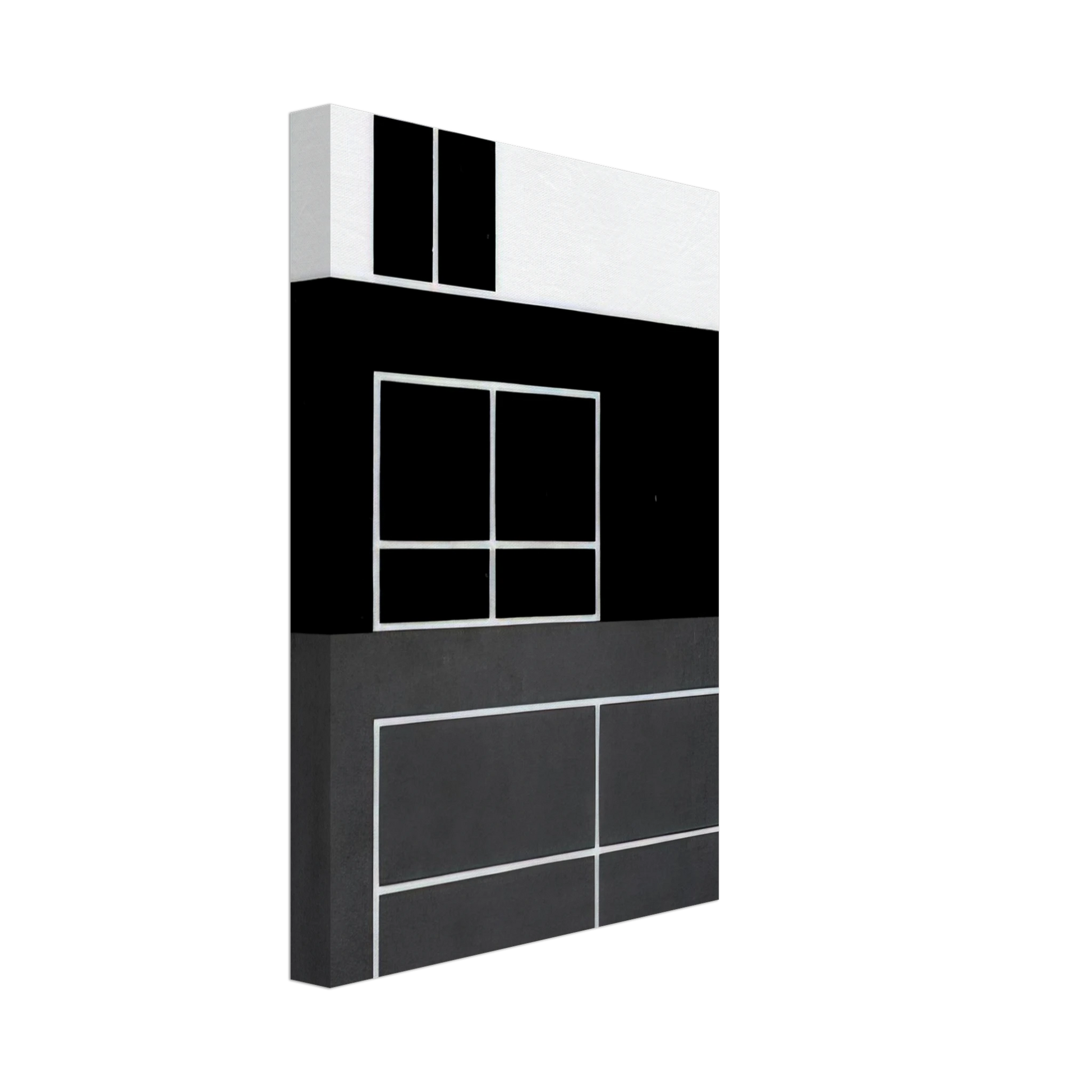 Josef Albers - INTERIOR B 1929 Canvas - 40x60 cm / 16x24 inches-canvas