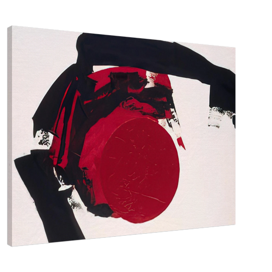 Luis Feito - COMPOSITION I Canvas - 20x30 cm / 8x12 inches-canvas