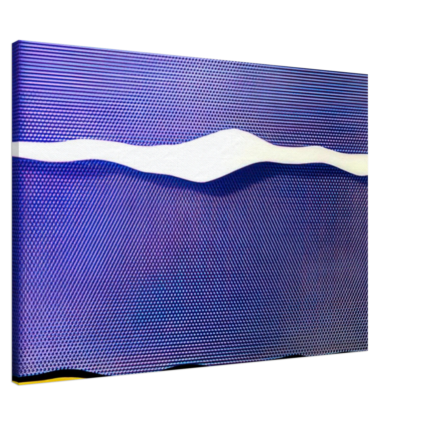 Roy Lichtenstein - ARCTIC LANDSCAPE 1964 Canvas - 20x30 cm / 8x12 inches-canvas