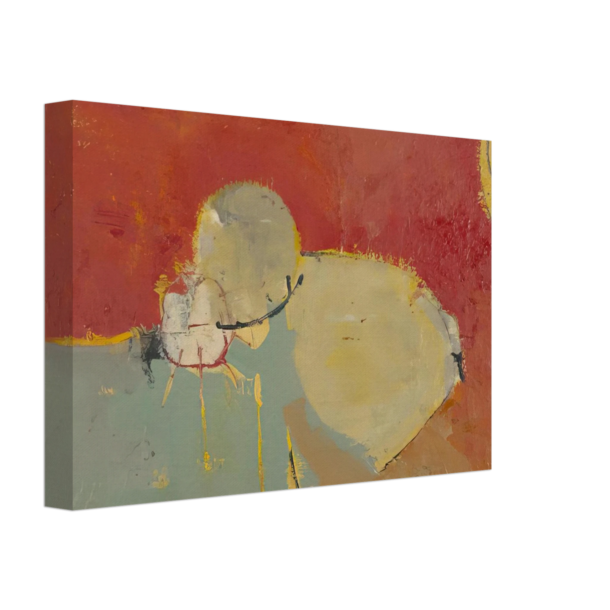 Richard Diebenkorn - Untitled #2 Sausalito Canvas - 70x100 cm / 28x40 inches-canvas