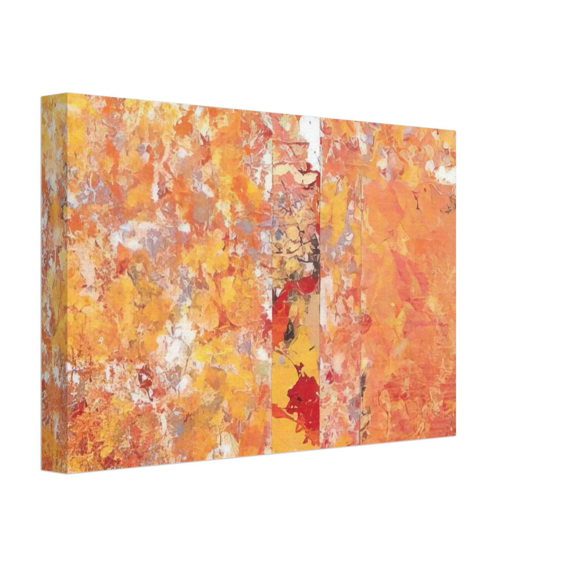 Sam Gilliam - Toward a Red Canvas - 40x60 cm / 16x24 inches-canvas