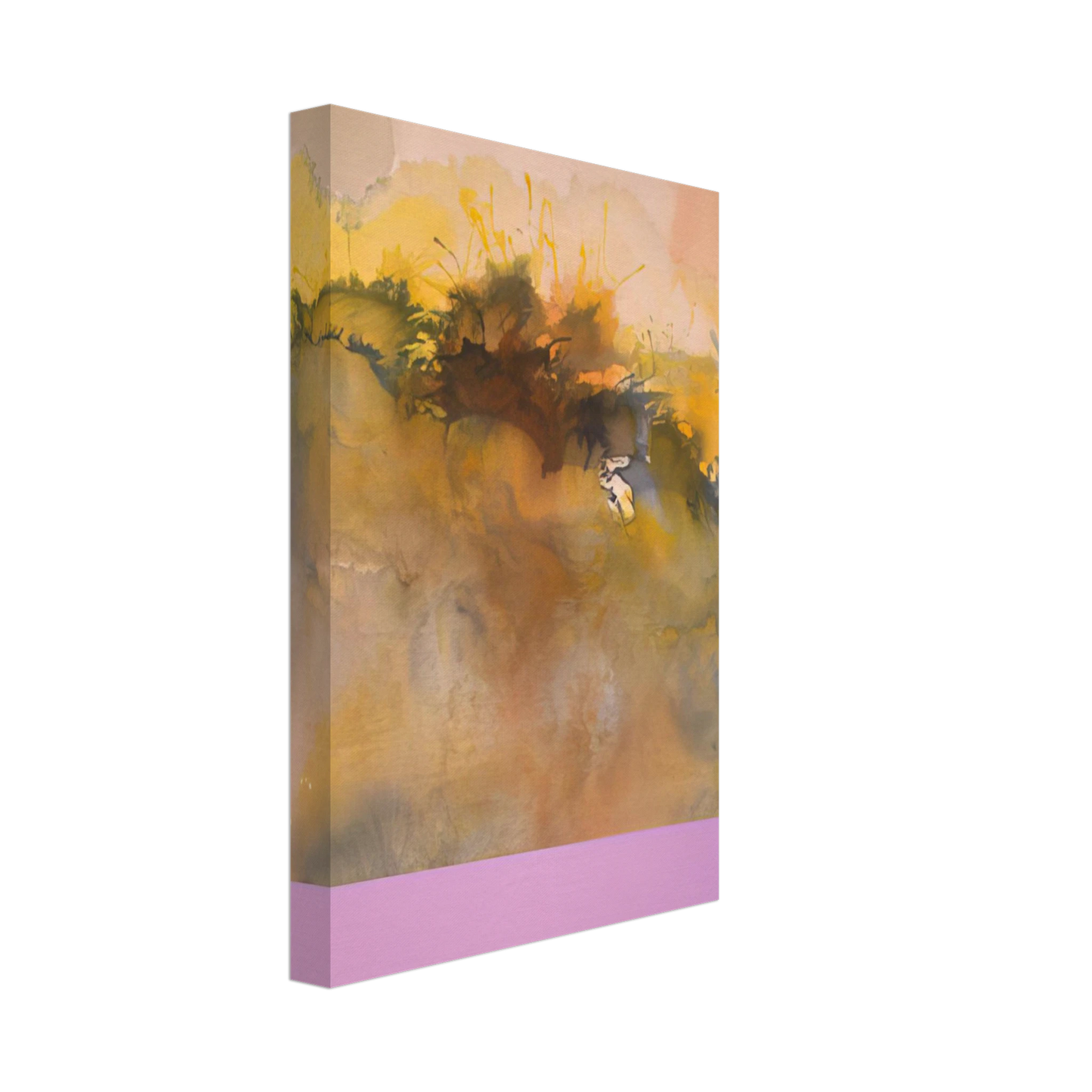 Ronnie Landfield - Isidiris - 1969 Canvas - 40x60 cm / 16x24 inches-canvas