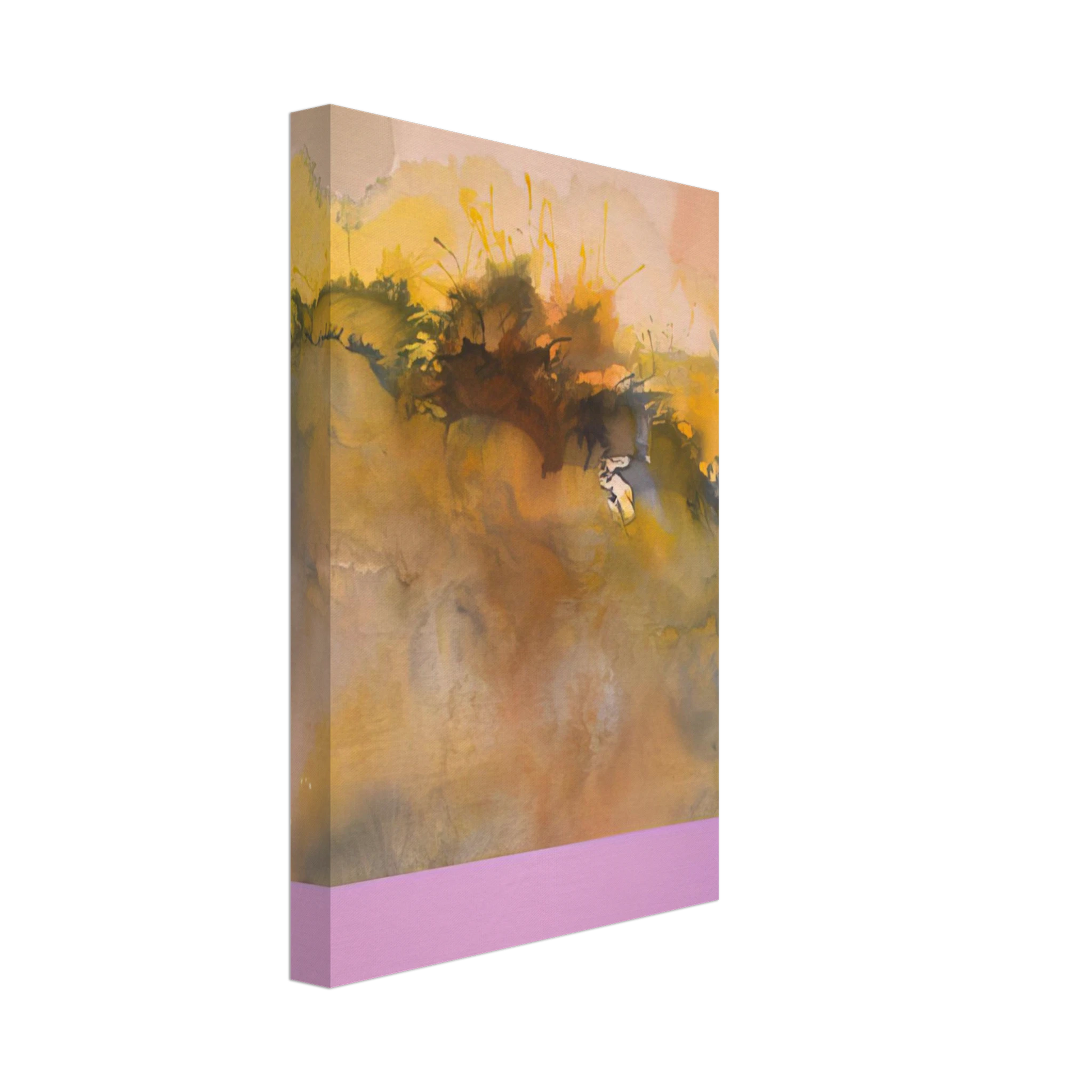 Ronnie Landfield - Isidiris - 1969 Canvas - 40x60 cm / 16x24 inches-canvas