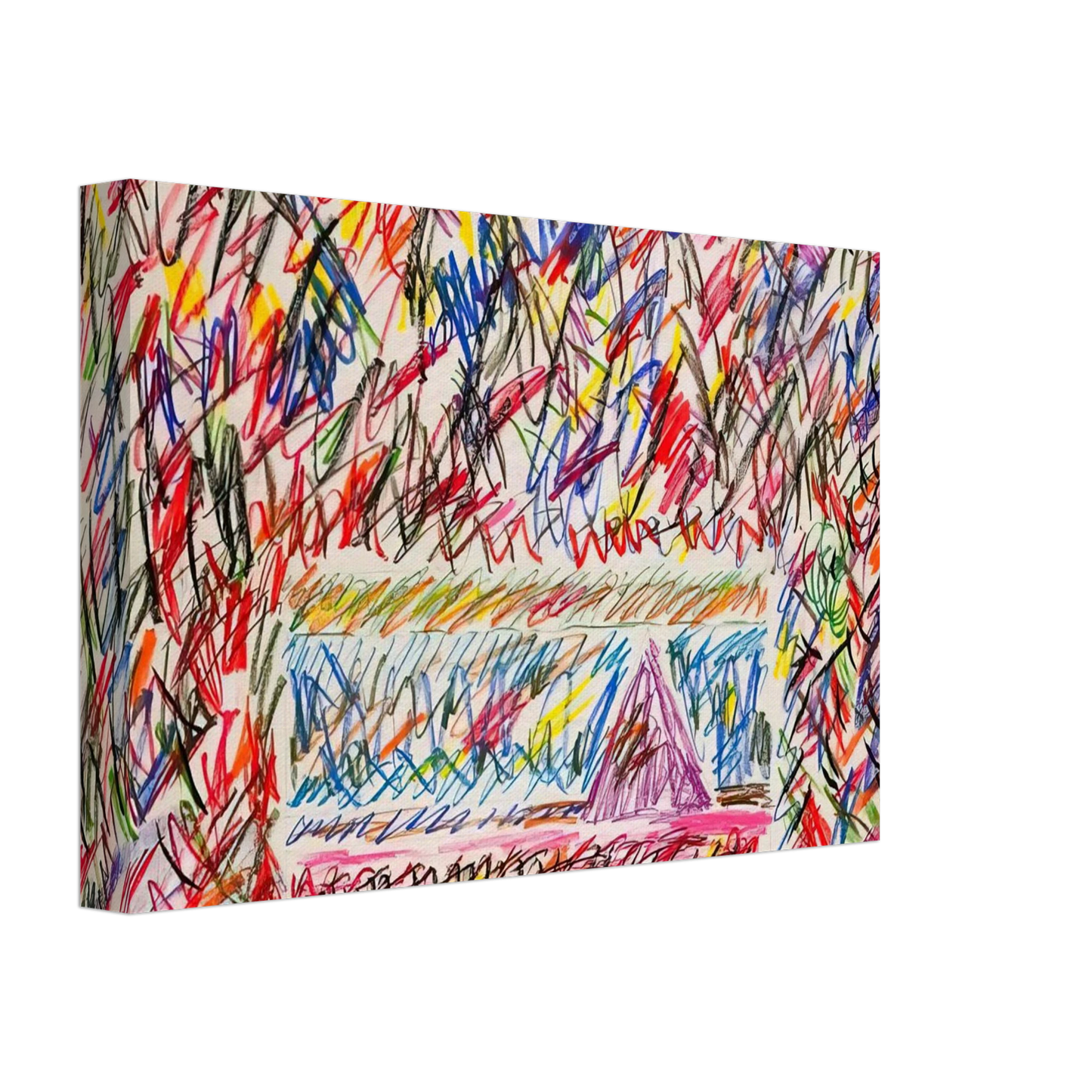 Sam Gilliam - Coffee Thyme Canvas - 40x60 cm / 16x24 inches-canvas