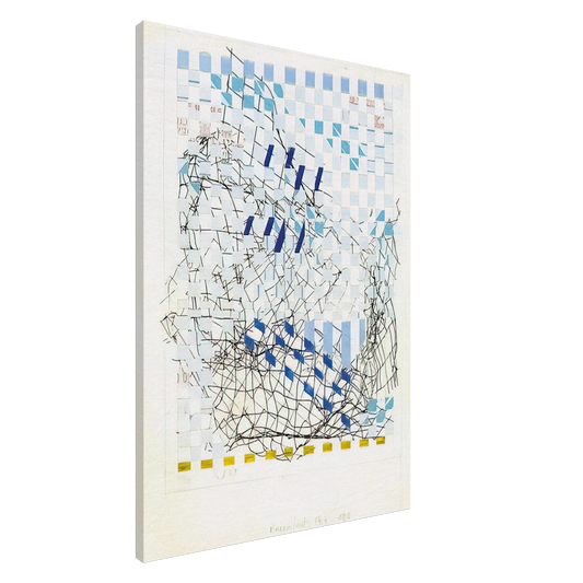 Gego - Tejedura 8913 - 1989 Canvas - 20x30 cm / 8x12 inches-canvas