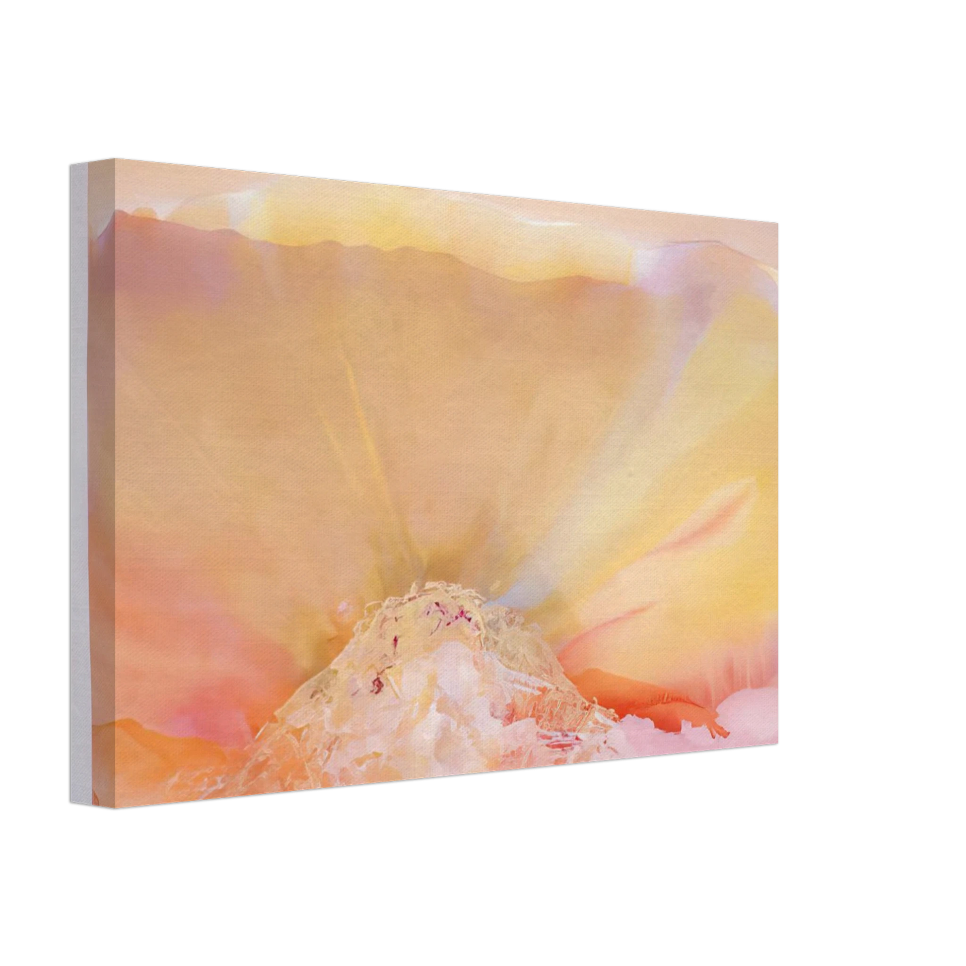 Ronnie Landfield - Eye Of The Pyramid Version I - 1988 Canvas - 40x60 cm / 16x24 inches-canvas