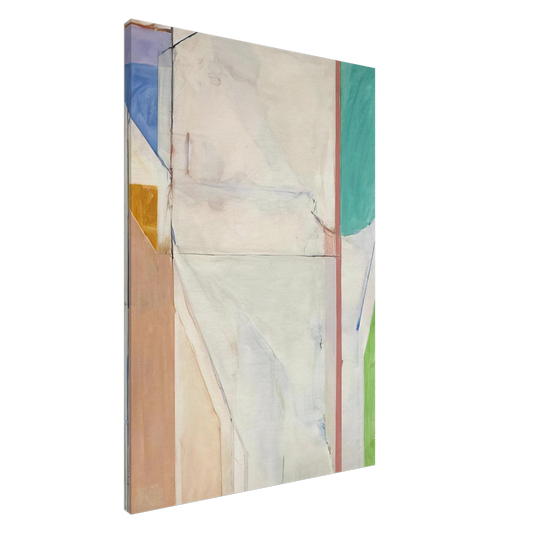 Richard Diebenkorn - Ocean Park #43 Canvas - 20x30 cm / 8x12 inches-canvas