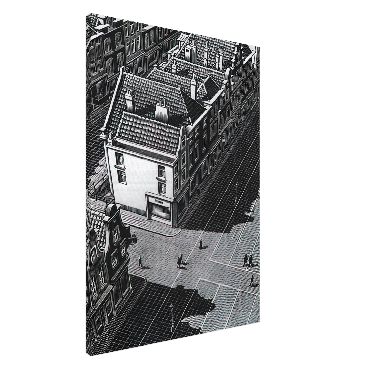 MC Escher - DELFT Canvas - 20x30 cm / 8x12 inches-canvas