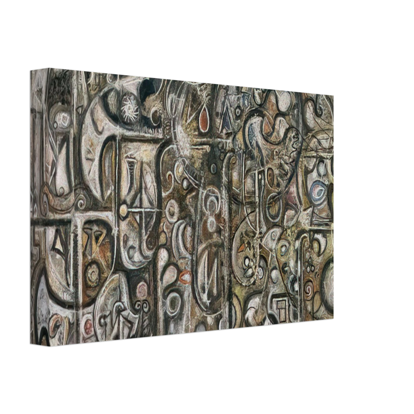 Richard Pousette-Dart - Symphony No. 1, The Transcendental Canvas - 70x100 cm / 28x40 inches-canvas