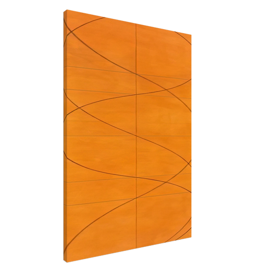 Robert Mangold - COLUMN PAINTING 16 2004 Canvas - 20x30 cm / 8x12 inches-canvas