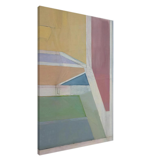 Richard Diebenkorn - Ocean Park #27 Canvas - 20x30 cm / 8x12 inches-canvas