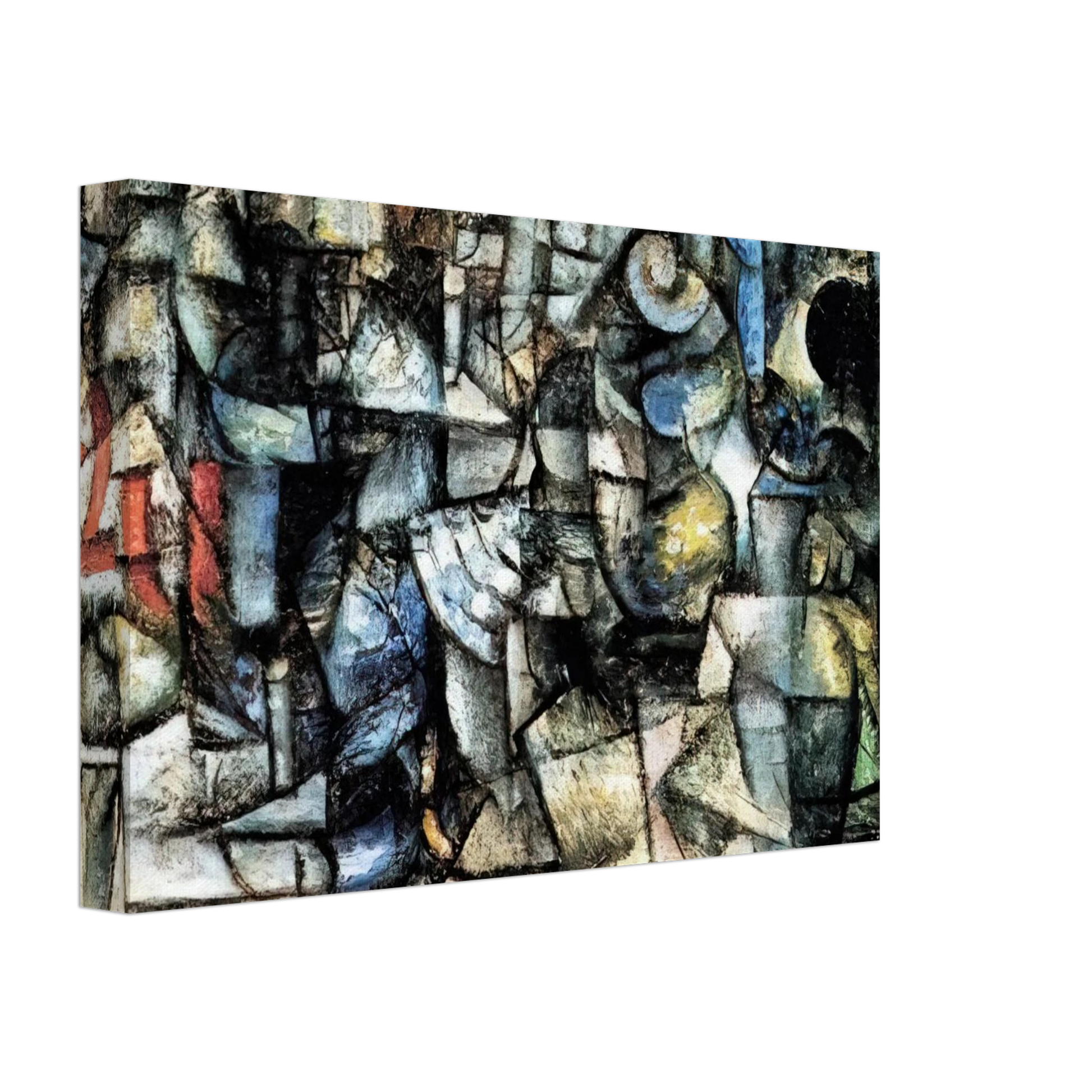 Carlo Carra - RITMI DI OGGETTI 1911 Canvas - 70x100 cm / 28x40 inches-canvas