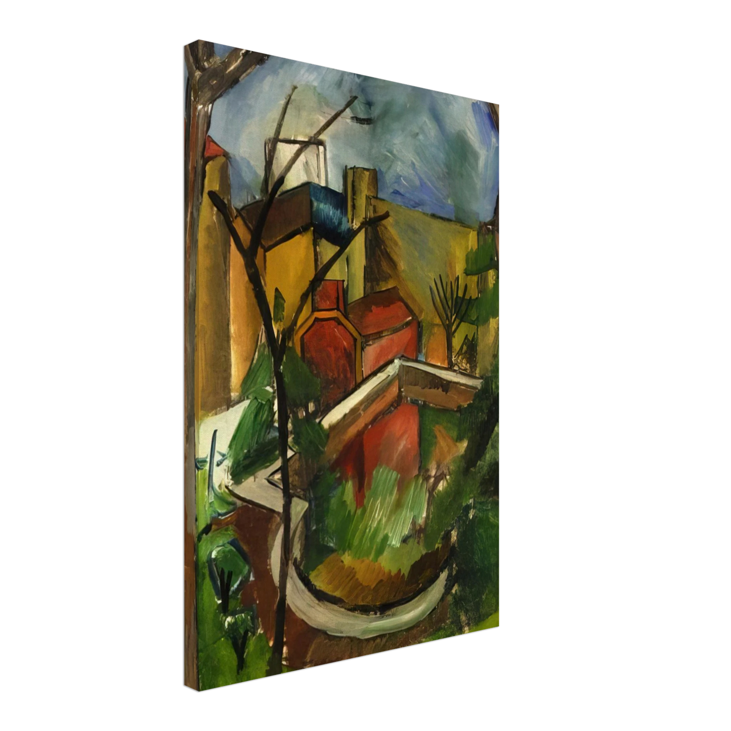 Raoul Dufy - LANDSCAPE OF FALAISE 1910 Canvas - 70x100 cm / 28x40 inches-canvas