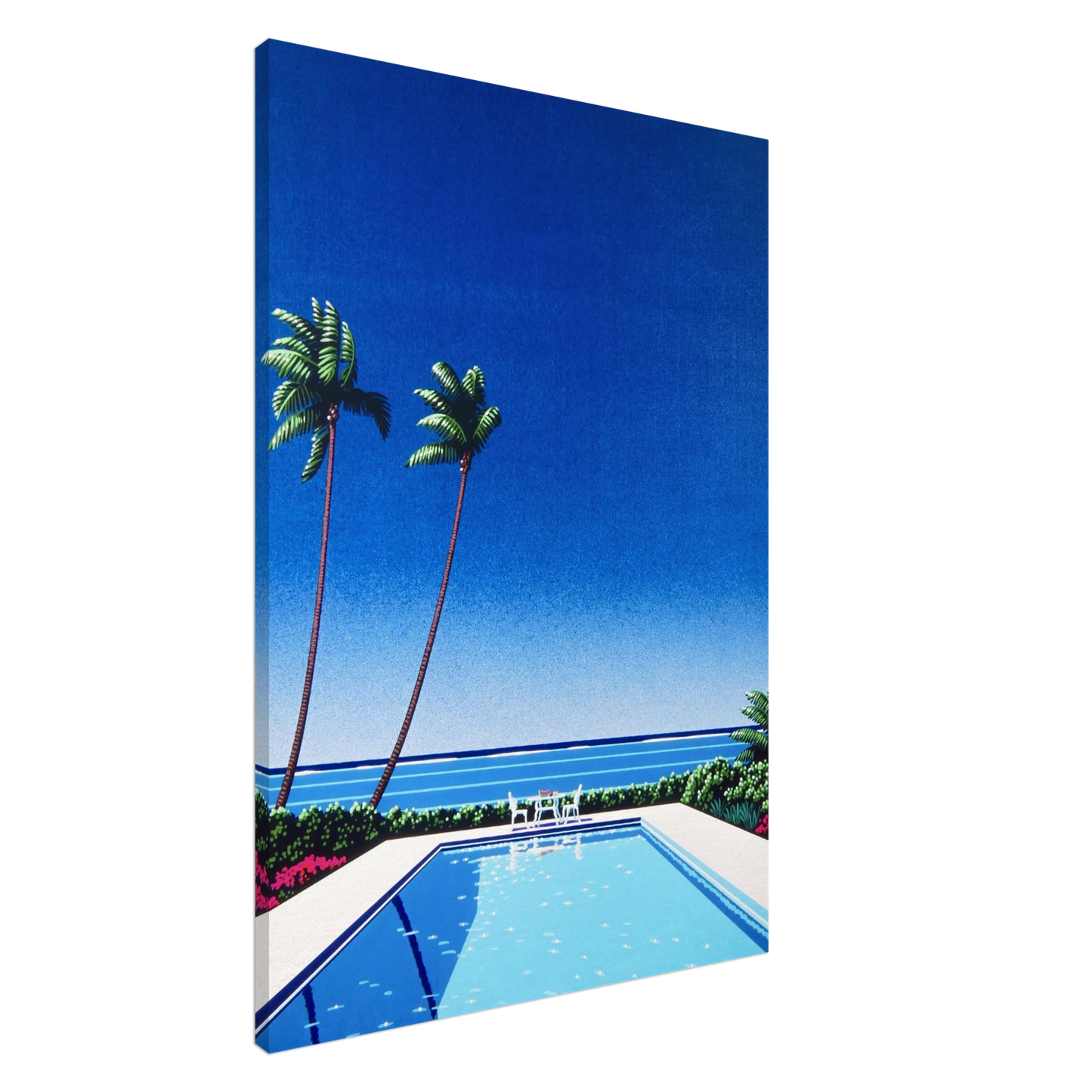 Hiroshi Nagai - Watermelon Pool Canvas - 20x30 cm / 8x12 inches-canvas