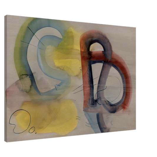 John Ferren - Mallorca - 1934 Canvas - 20x30 cm / 8x12 inches-canvas