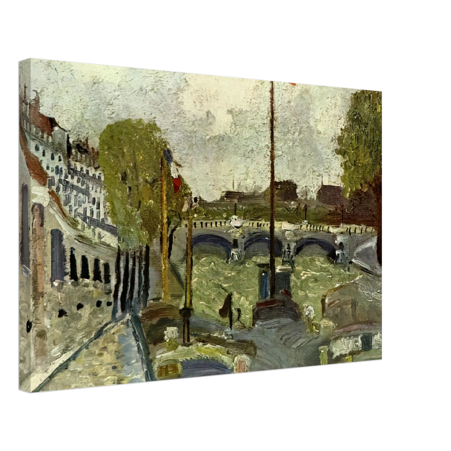 Maurice Utrillo - NINE Canvas - 70x100 cm / 28x40 inches-canvas