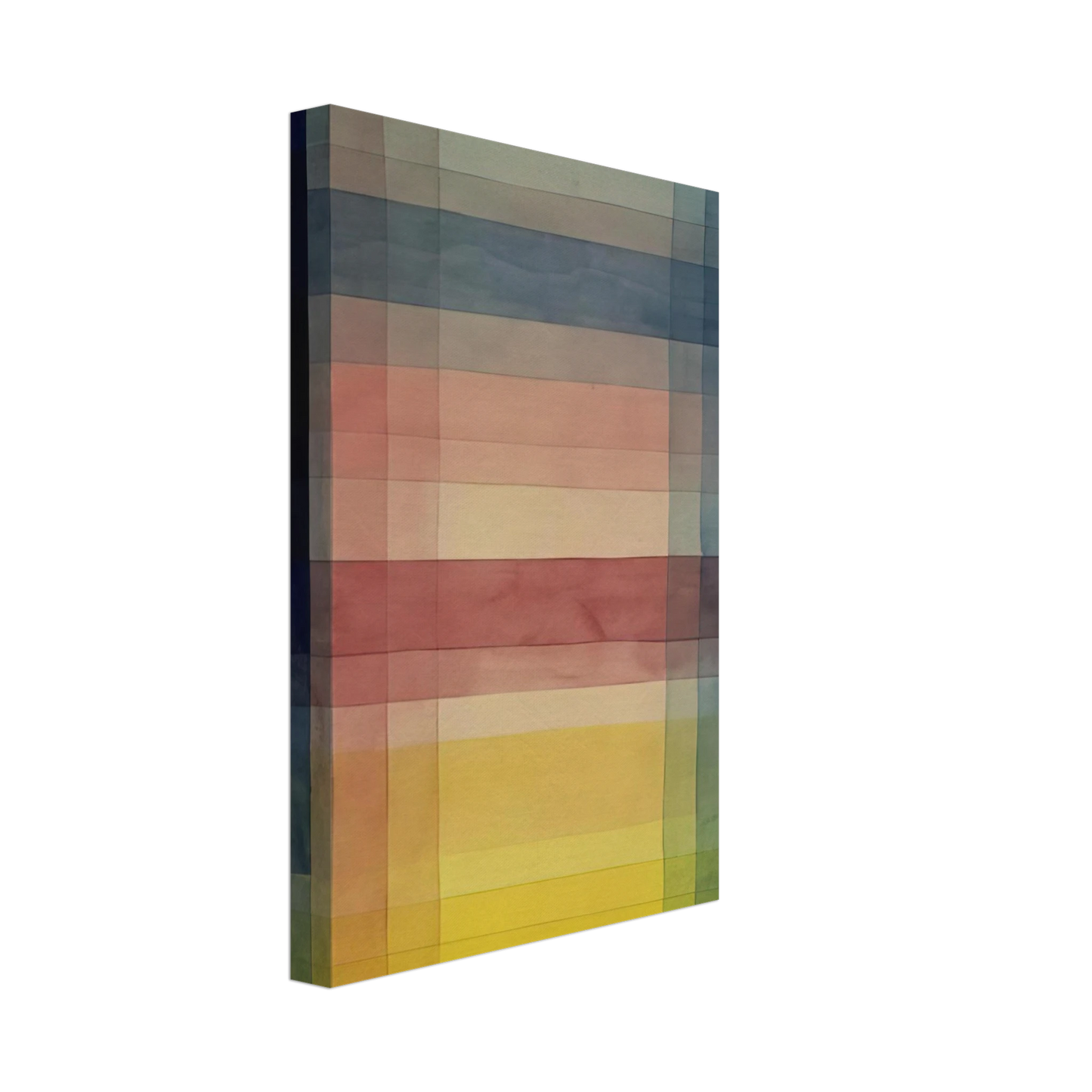 Paul Klee - ARCHITECTURE OF THE PLAIN 1923 Canvas - 70x100 cm / 28x40 inches-canvas